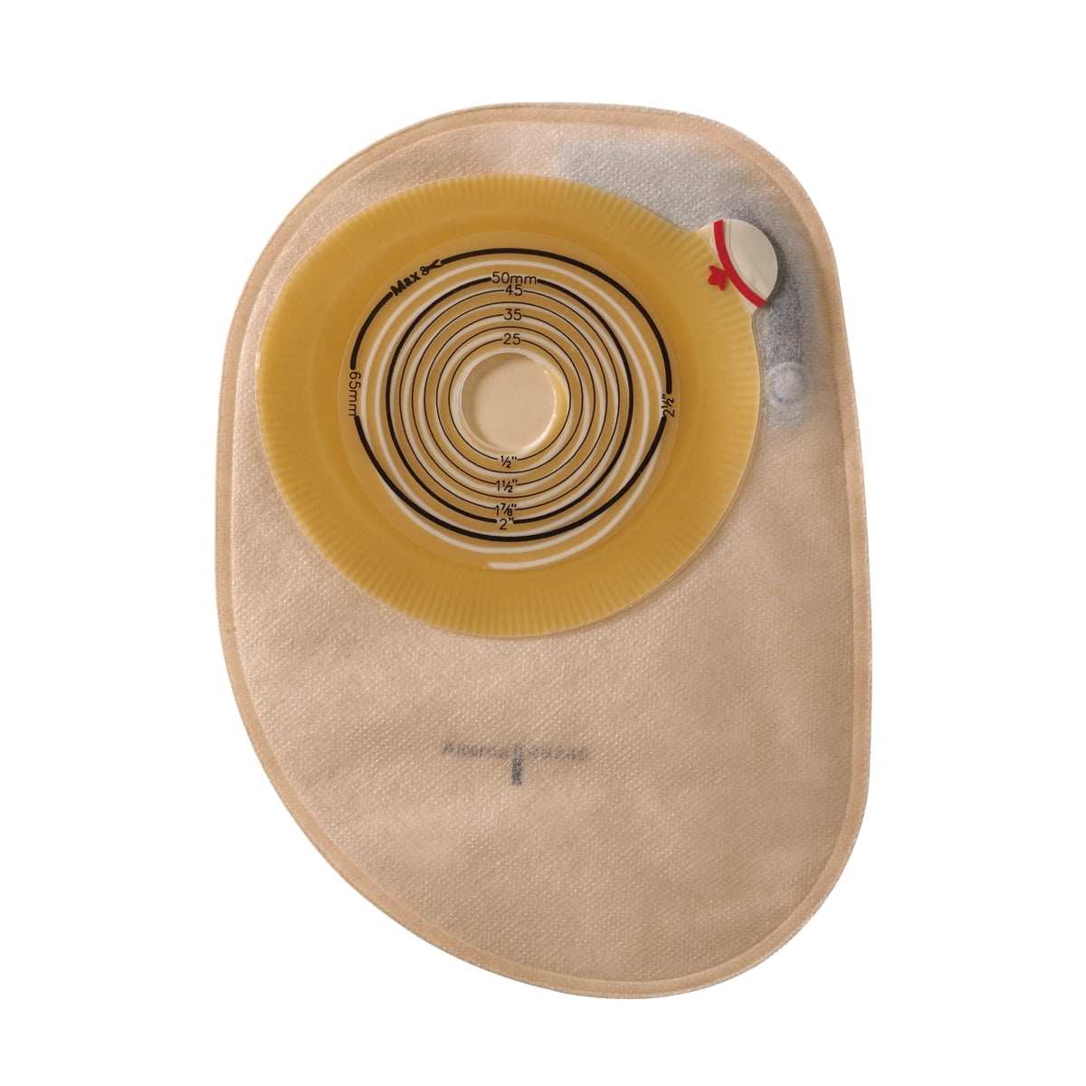 Assura One-Piece Oval Closed Ostomy Pouch