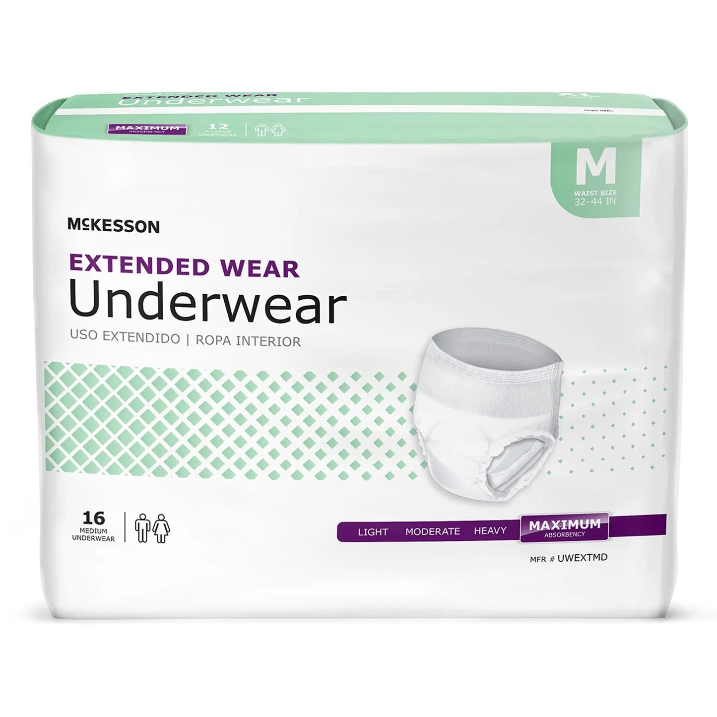 McKesson Extended Wear Maximum Adult Absorbent Underwear