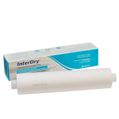 InterDry Skinfold Management Dressing with Silver, 10 Inch x 4 Yard-Each