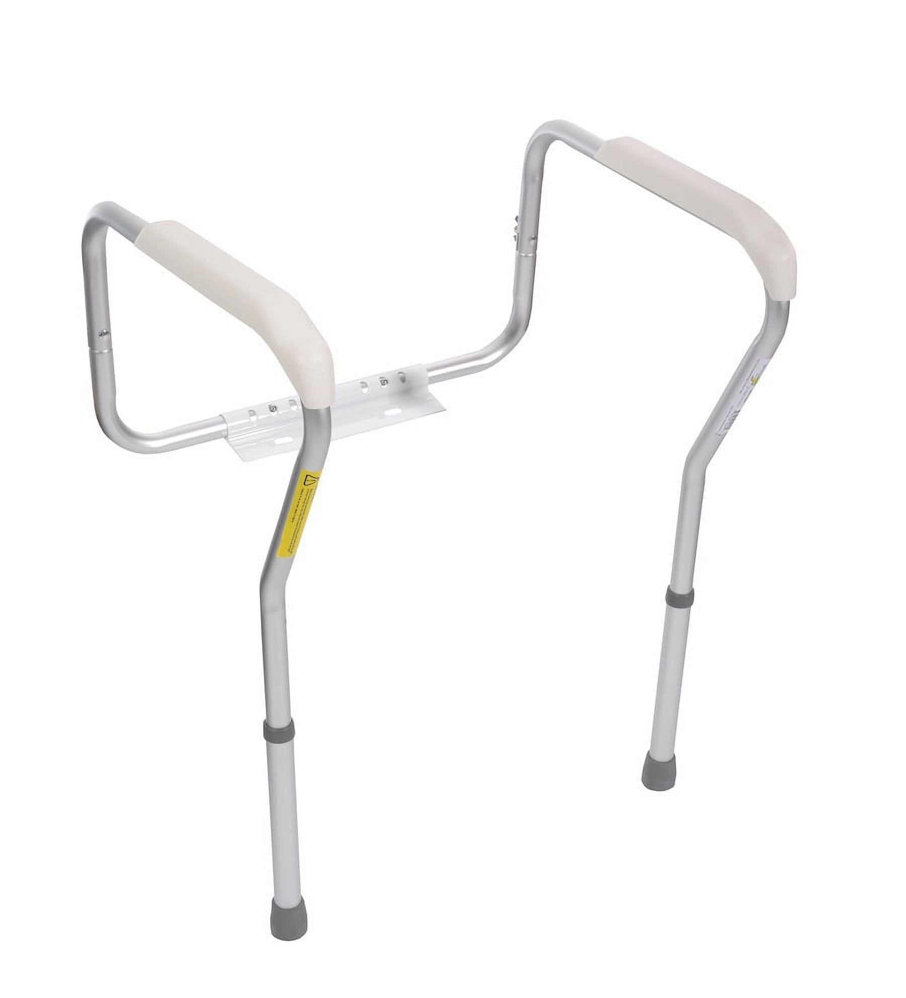 Essential Medical Supply Adjustable Toilet Safety Rails- KatyMedSolutions