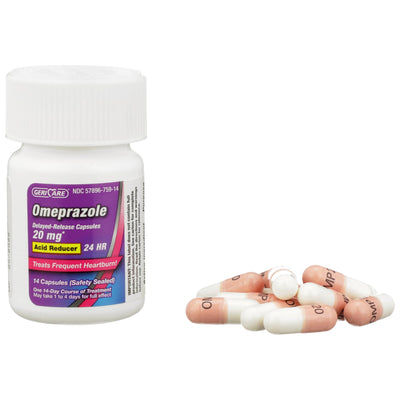 Antacid Geri-Care 20.6 mg Strength Delayed-Release Capsule 42 per Box