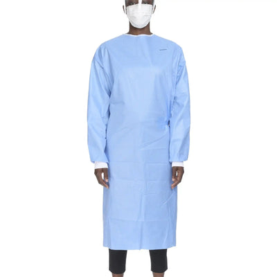 McKesson Non-Reinforced Surgical Gown with Towel 3X-Large Blue