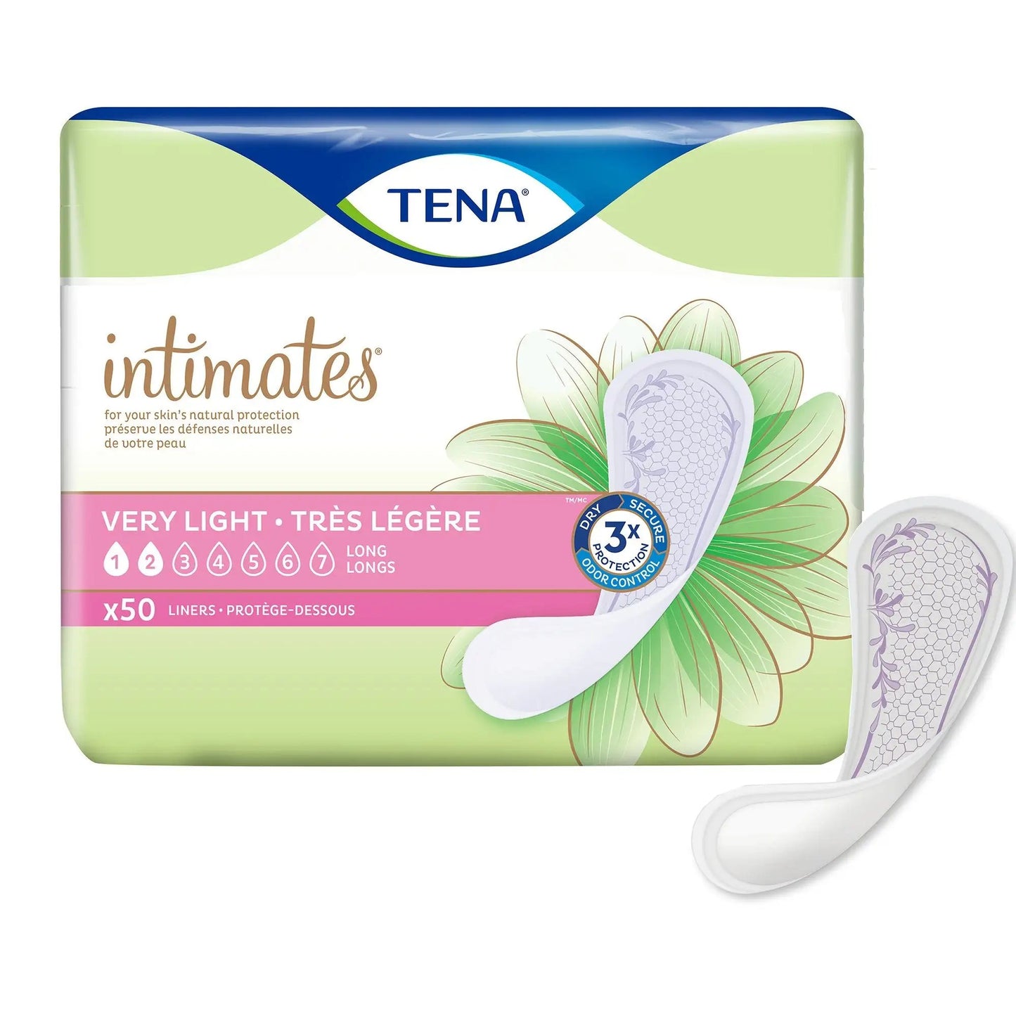 Bladder Control Pad TENA Intimates-Most Adult Female Disposable