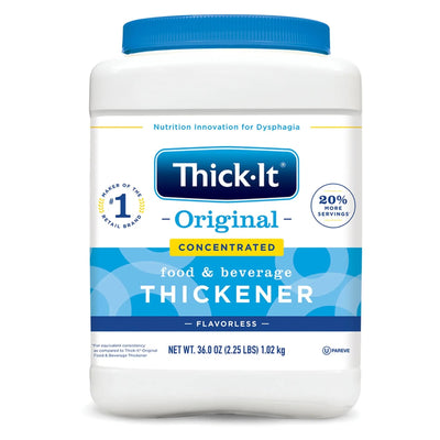 Thick-It Original Concentrated Ready to Use Food & Beverage Thickener, 36 oz. Canister, Unflavored