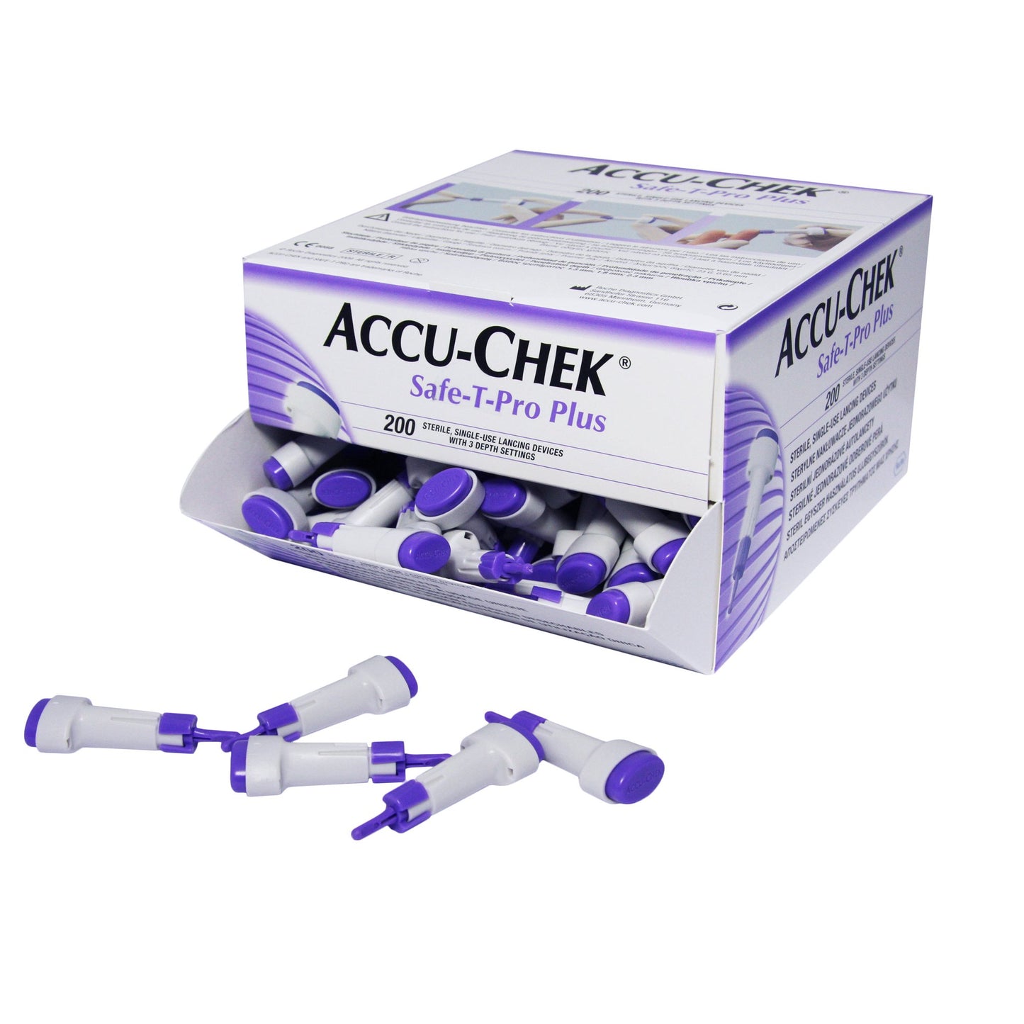 Accu-Chek Safe-T-Pro Plus Safety Lancet
