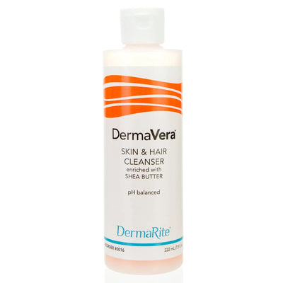 DermaVera Skin & Hair Cleanser, Scented, 7.5 oz. Bottle - 0016