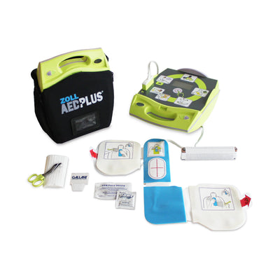 AED Plus Automated External Defibrillator Package