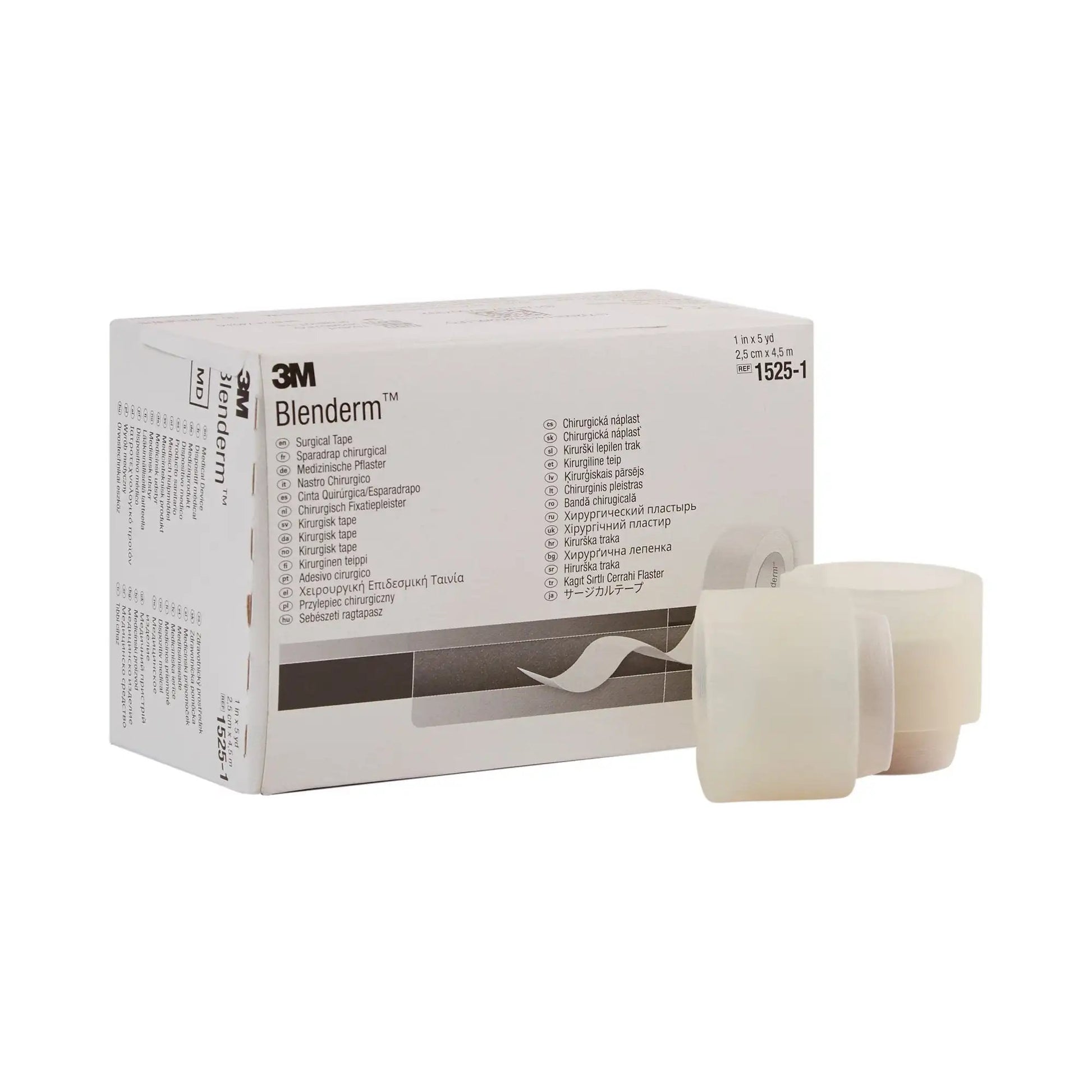 Blenderm Clear Hypoallergenic Plastic Surgical Tape