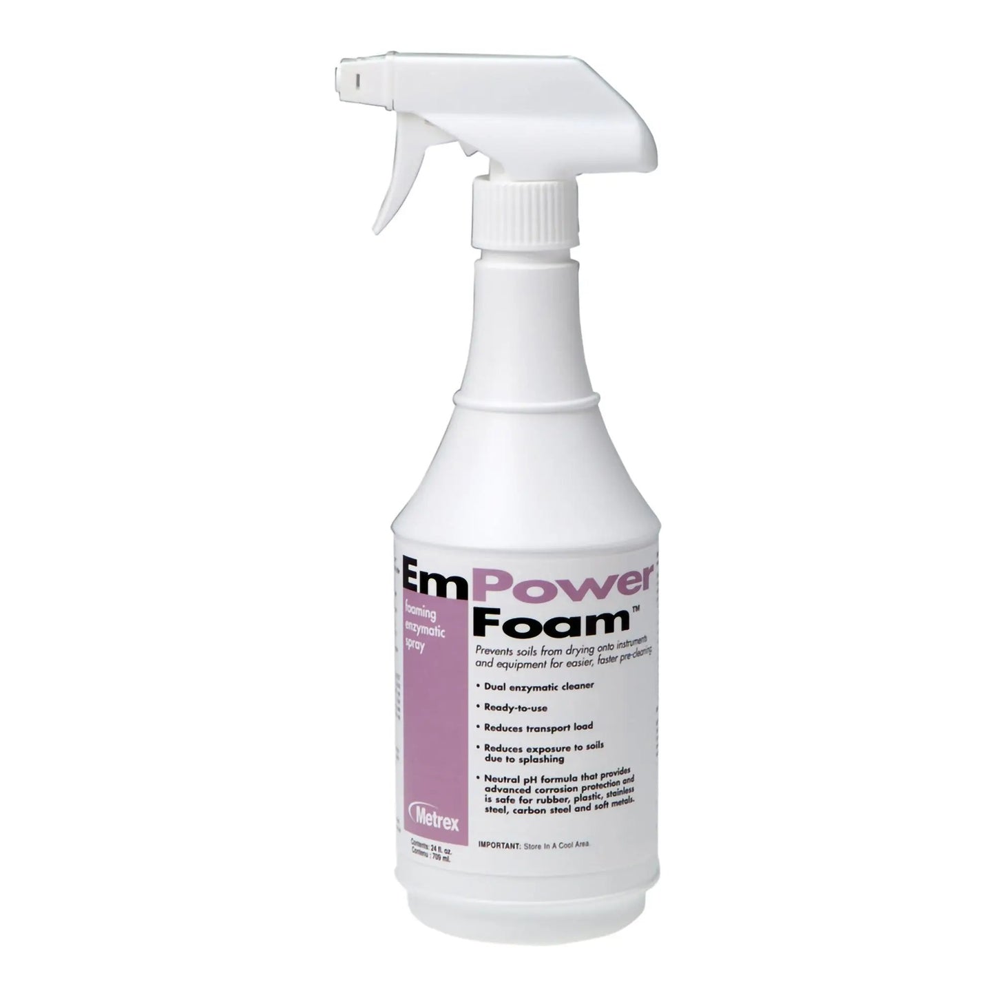 Metrex Research EmPower Foam Dual Enzymatic Instrument Detergent / Presoak