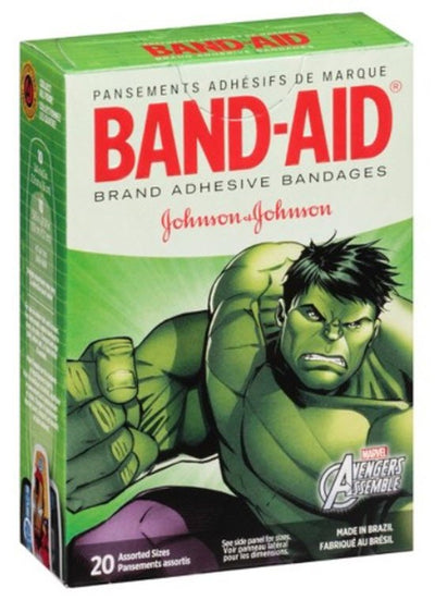 Band-Aid Avengers Adhesive Strip, Assorted Sizes