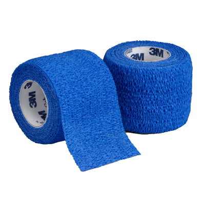 3M Coban Cohesive Bandage, 3 Inch x 5 Yard, Blue