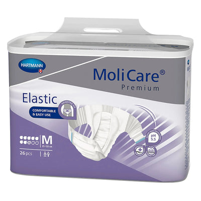 MoliCare Premium Elastic High Absorbency Incontinence Briefs 8D