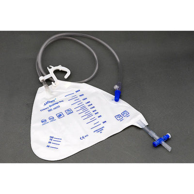 AMSure Urinary Drain Bag With Universal Hanger