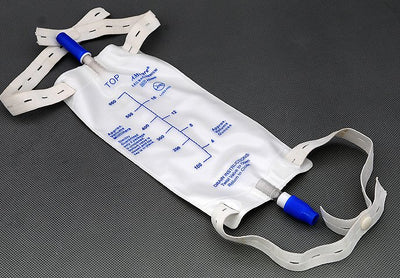AMSure Urinary Drain Bag With Comfort Strap, 900 mL