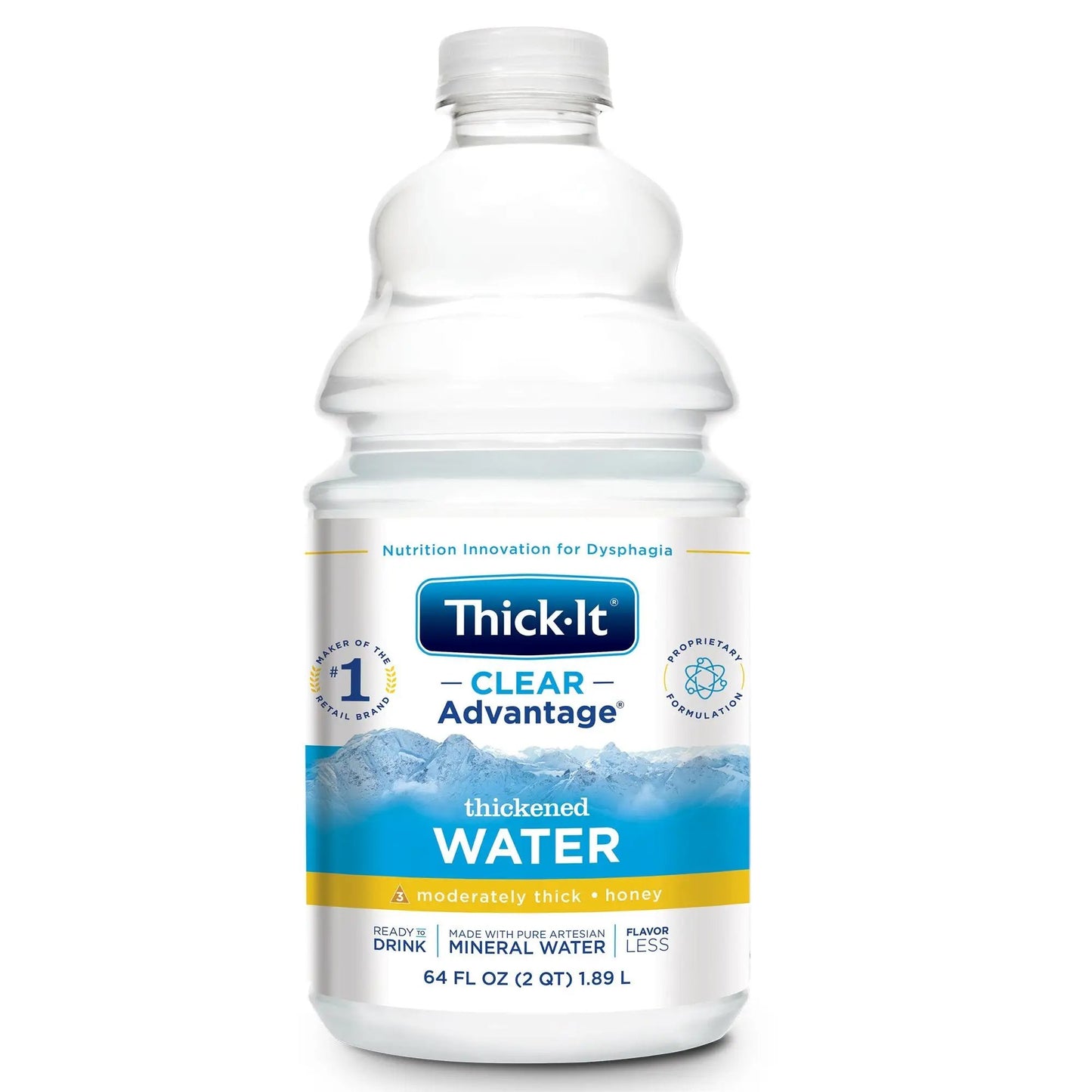 Thick-It Clear Advantage Honey Consistency Uned Thickened Water, 64 oz.