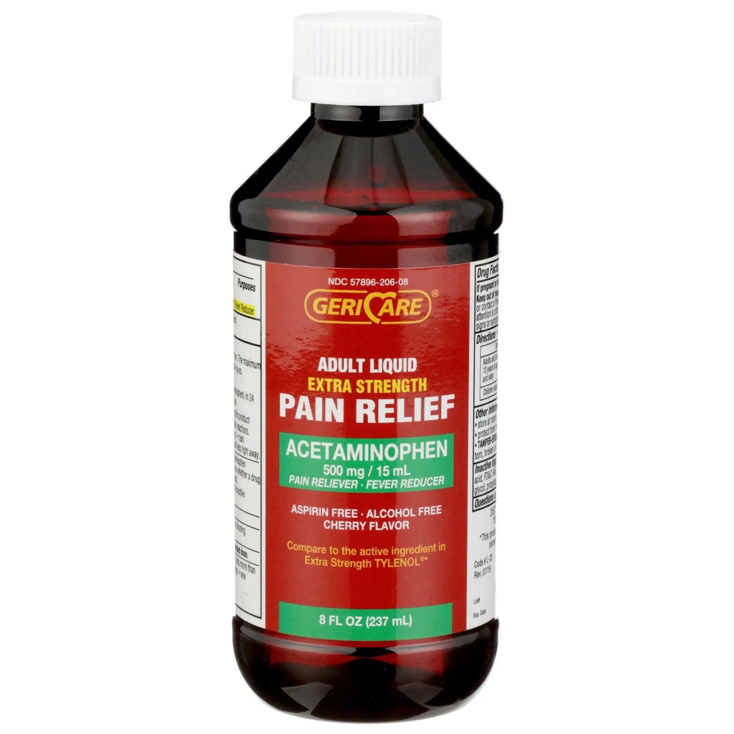 Geri-Care Acetaminophen Pain Relief, 8 Liquid oz.