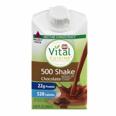 Vital Cuisine 500 Shake Chocolate Oral Supplement, 8.45 oz. Carton