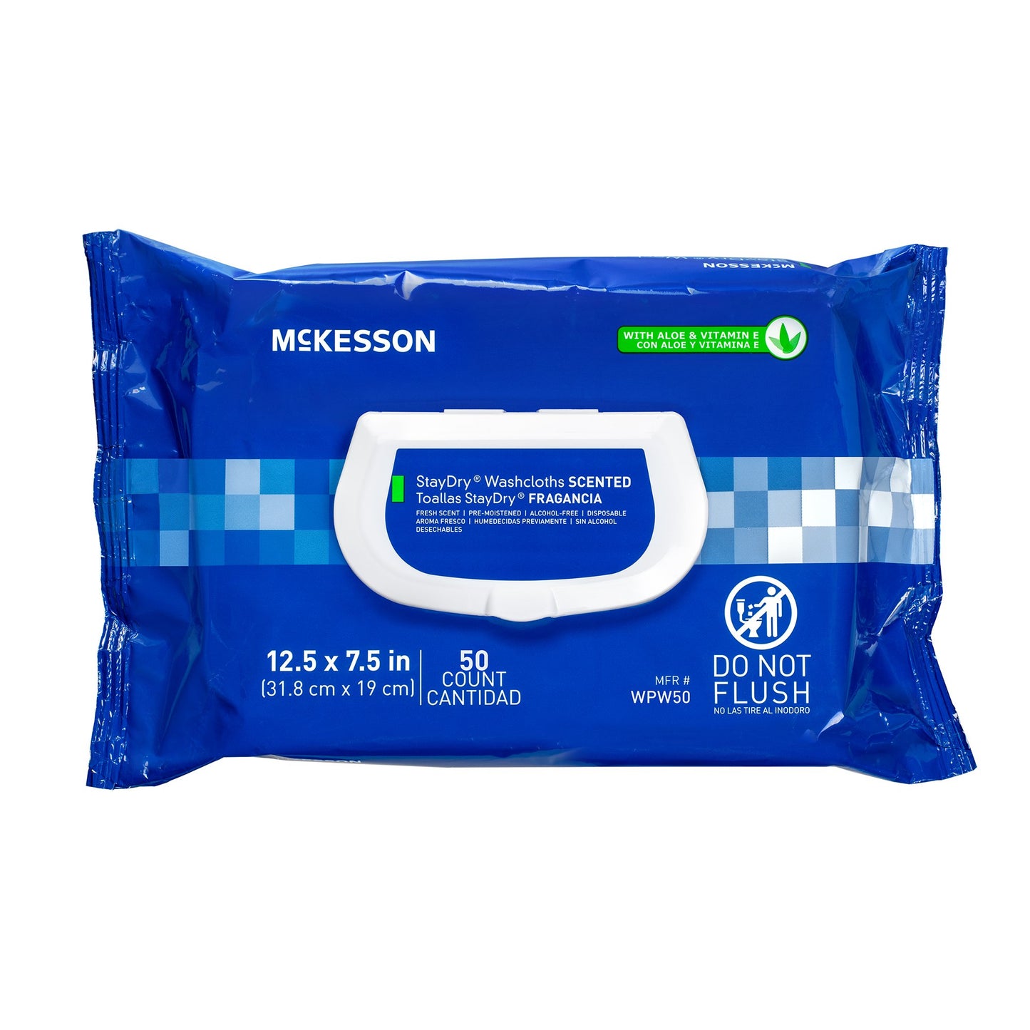 McKesson StayDry Scented Personal Wipe