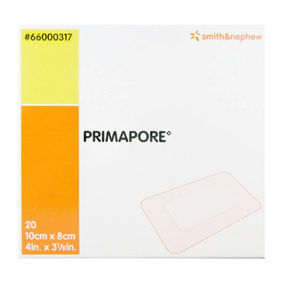 Adhesive Dressing Primapore 3-1/8 X 4 Inch Rectangle Sterile