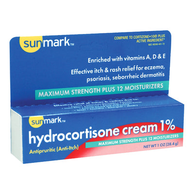 Itch Relief sunmark 1% Strength Cream 1 oz. Tube