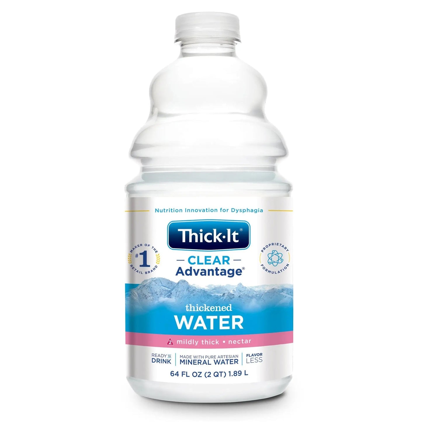 Thick-It Clear Advantage Nectar Consistency Thickened Water, 64 oz.