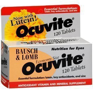 Ocuvite Multivitamin Supplement, 120 Tablets per Bottle