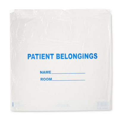 Dukal Patient Belongings Bag, White