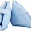 Poly-Filled Heel Pillow With Blue Polycotton Fabric, One Size Fits All, One Pair