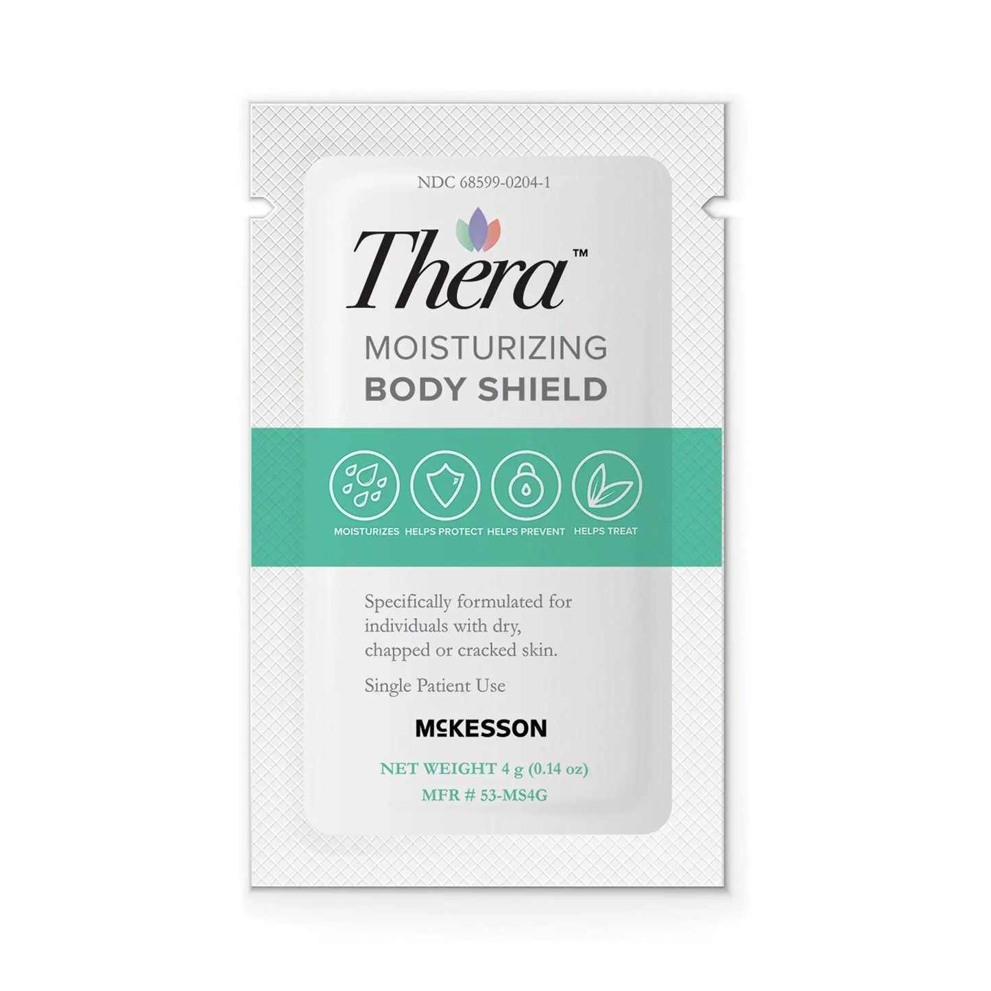McKesson Thera Skin Protectant Moisturizing Body Shield Individual Packet