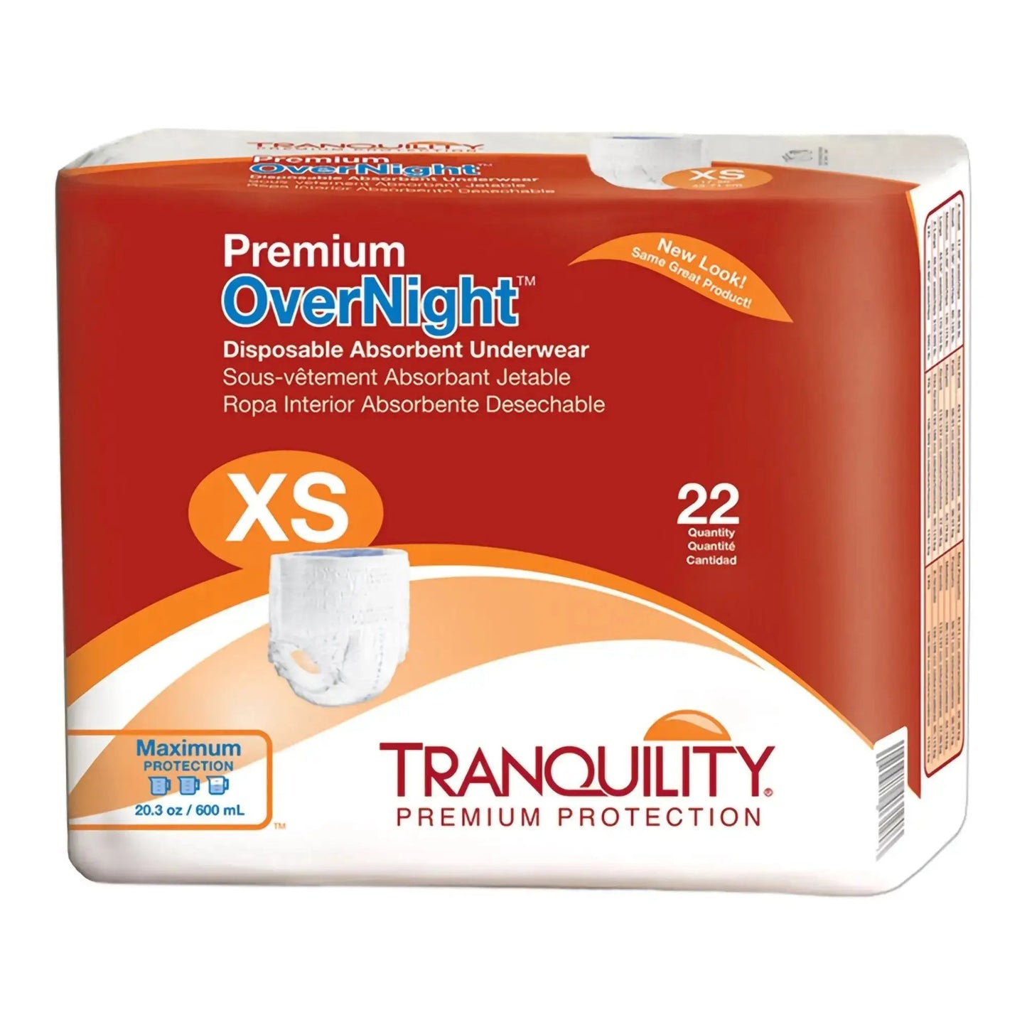 Tranquility Premium OverNight Maximum Protection Absorbent Underwear