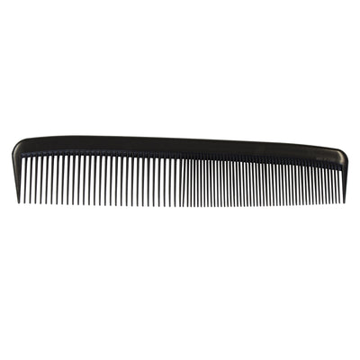 Comb Dynarex 9 Inch Black Plastic