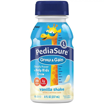 Abbott  PediaSure Grow & Gain Vanilla Pediatric Oral Supplement 8 oz. Bottle