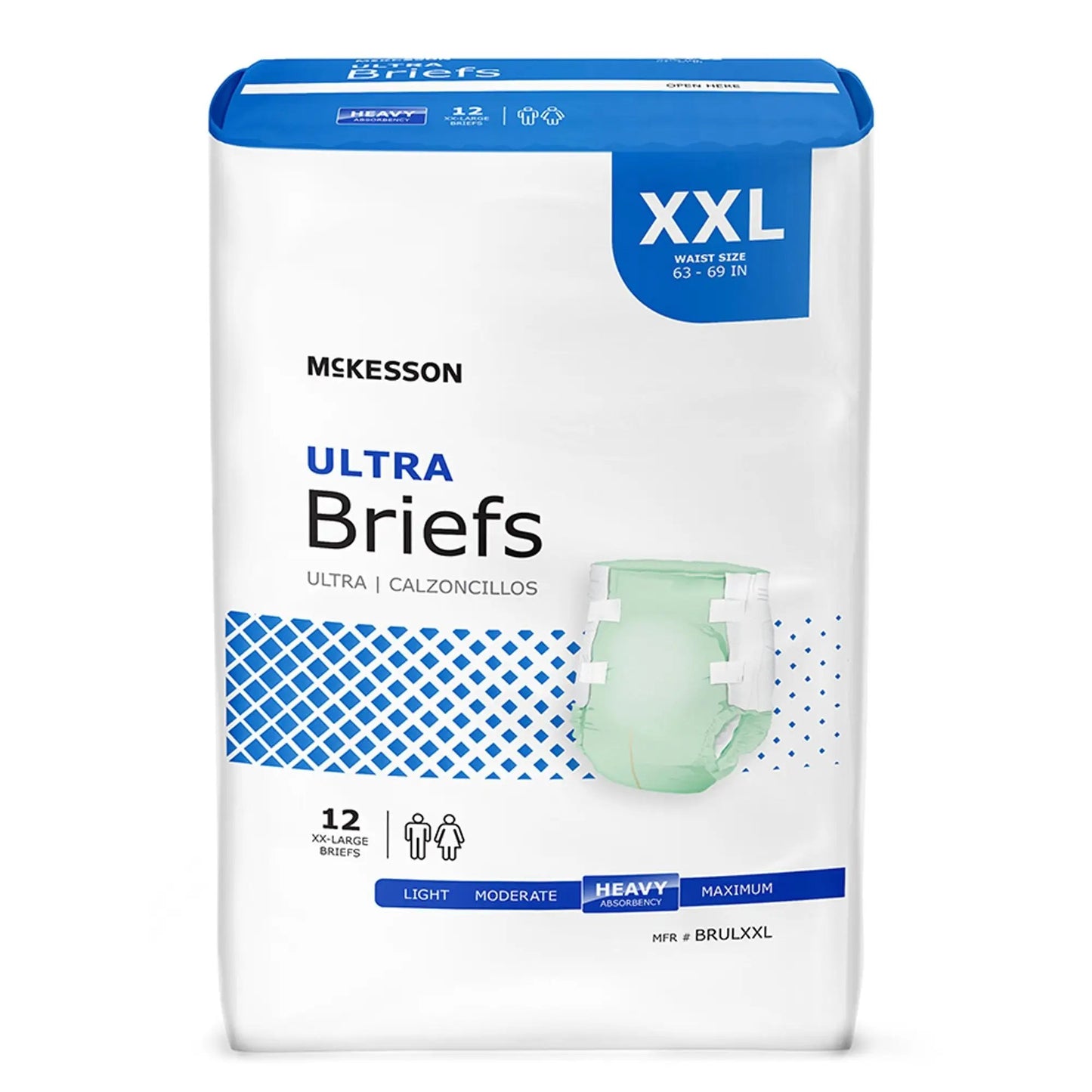 McKesson Ultra Heavy Absorbency Unisex Adult Incontinence Brief