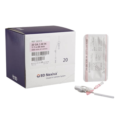 Nexiva Closed IV Catheter, 20 Gauge