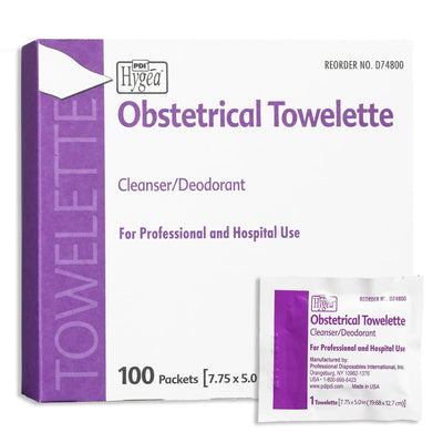 Hygea Scented Obstetrical Towelette, Individual Pack