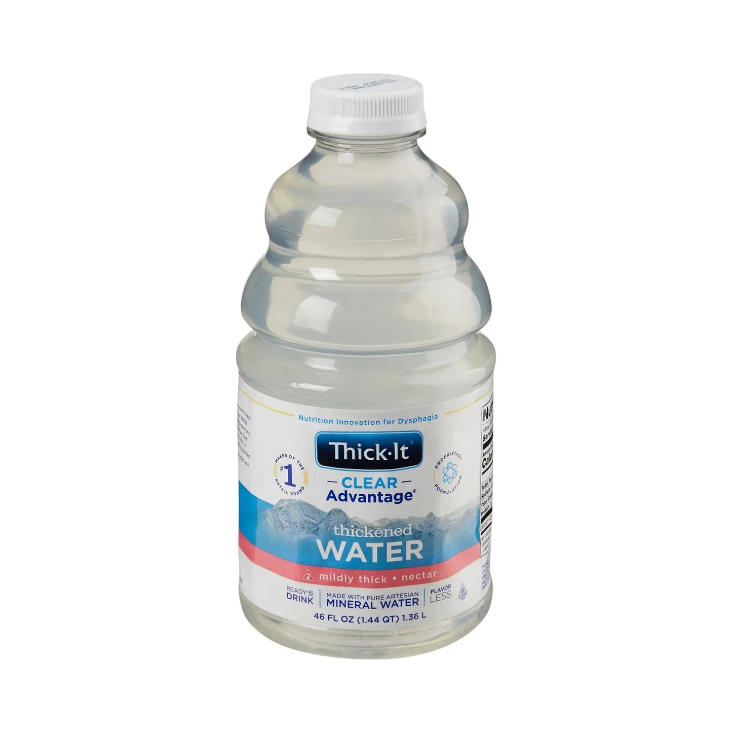 Thick-It Clear Advantage Nectar Consistency Thickened Water, 46 oz. Bottle