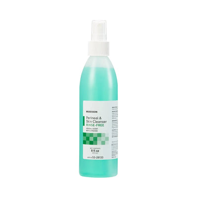 McKesson Perineal Skin Cleanser Rinse-Free Herbal Scent Jug / Pump Bottle