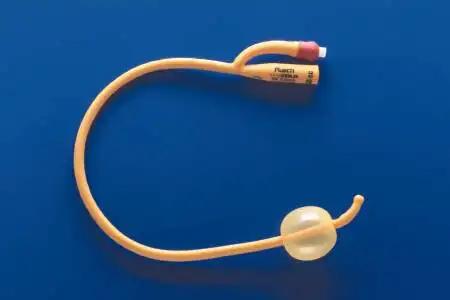 Foley Catheter Rusch PureGold 2-Way Coude Tip 30 cc Balloon 18 Fr. Latex