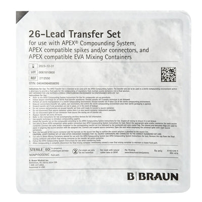 B. Braun APEX Transfer Set