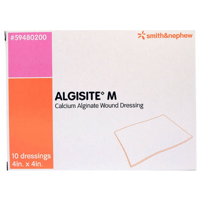 Alginate Dressing AlgiSite M 4 X 4 Inch Square