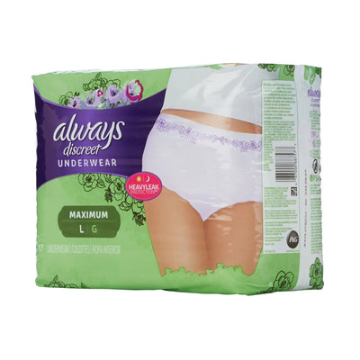 Always Discreet Female Maximum Absorbent Underwear