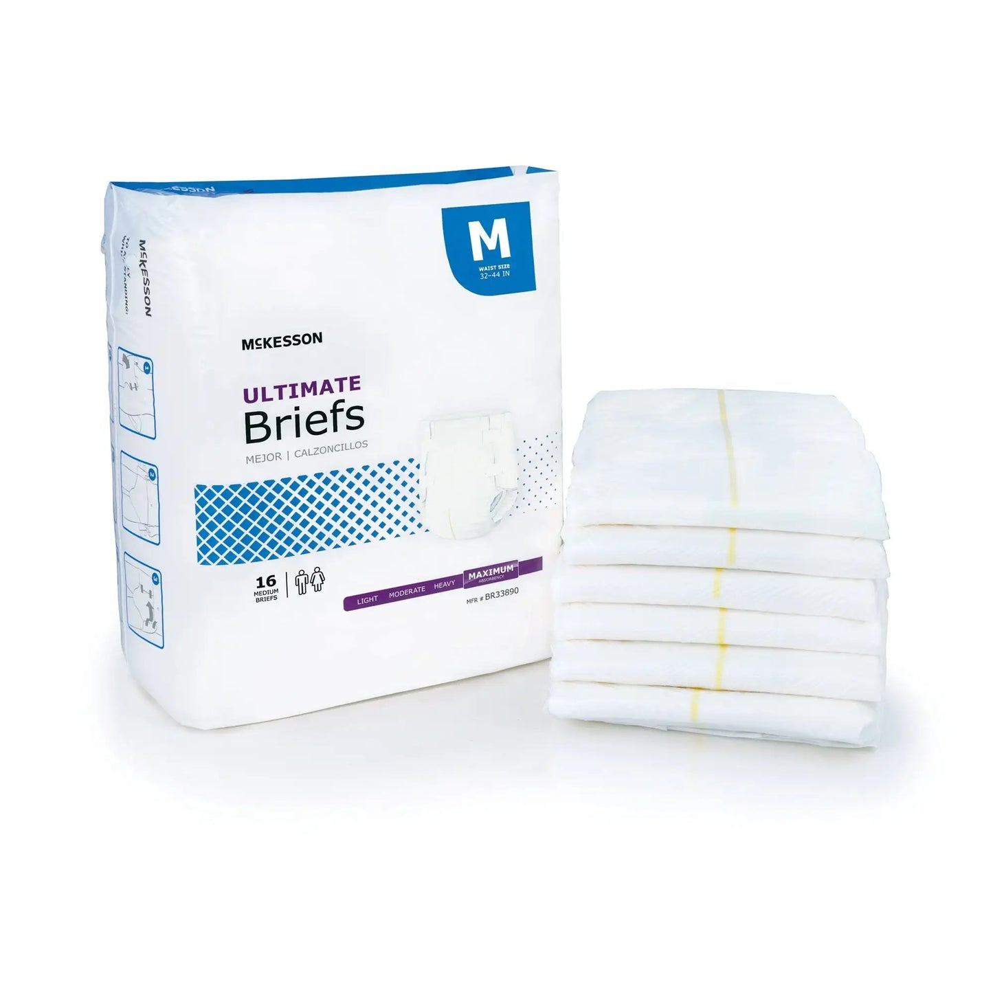 McKesson Ultimate Maximum Absorbency Incontinence Brief