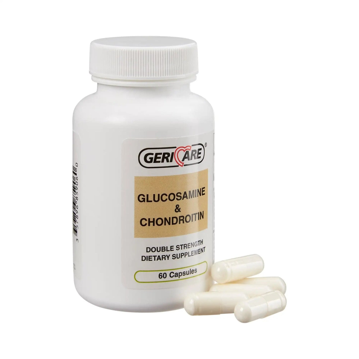 Geri-Care Glucosamine-Chondroitin Joint Health Supplement, 60 Capsules per Box