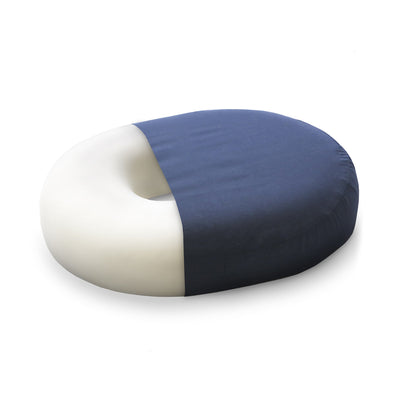 DMI Molded Foam Donut Seat Cushion, 16 Inch, Navy