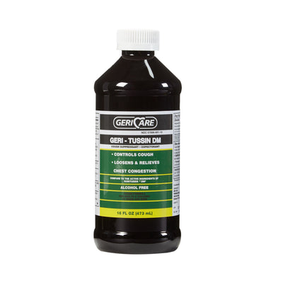 Cold and Cough Relief Geri-Care 100 mg - 10 mg / 5 mL Strength Syrup 16 oz.