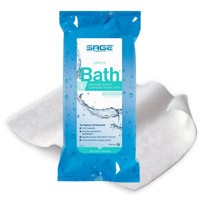 Impreva Bath Unscented Washcloths