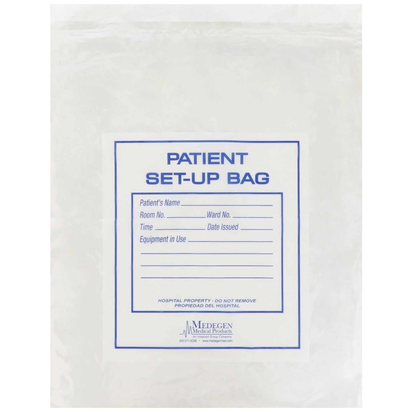 McKesson PULL-TITE Patient Set-Up Bag