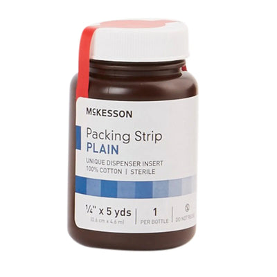McKesson Packing Strip,¼ Inch x 5 Yard
