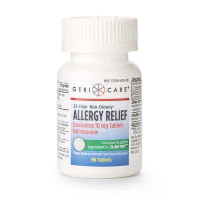 Allergy Relief Geri-Care 10 mg Strength Tablet 90 per Bottle
