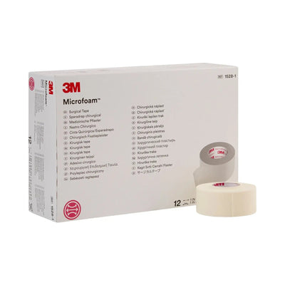 3M Microfoam Medical Tape, 1 Inch x 5½ Yard